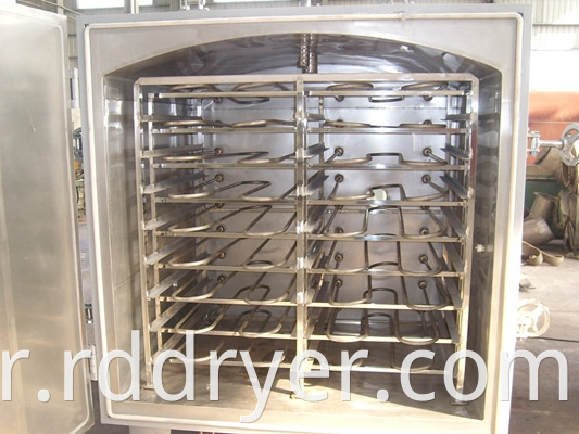 Powdery Heat Sensitive Raw Materials Vacuum Drying Machine